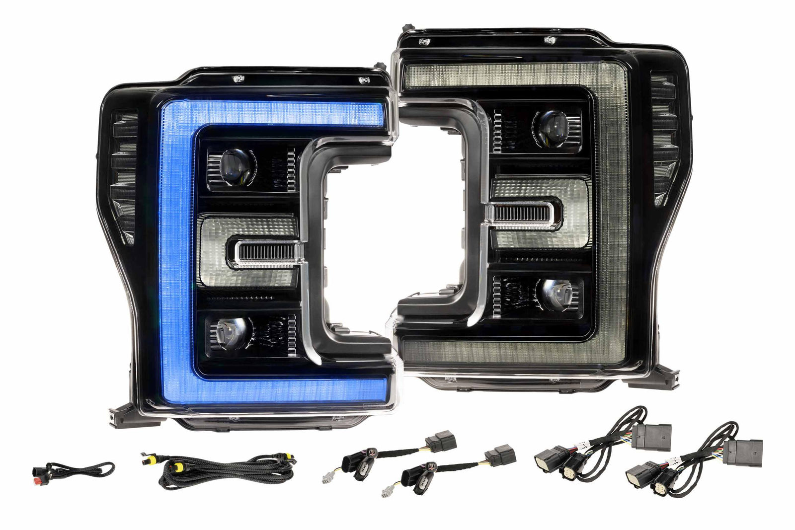 Morimoto - XRGB LED Headlights: 17-19 Ford Super Duty (Set) - LF777