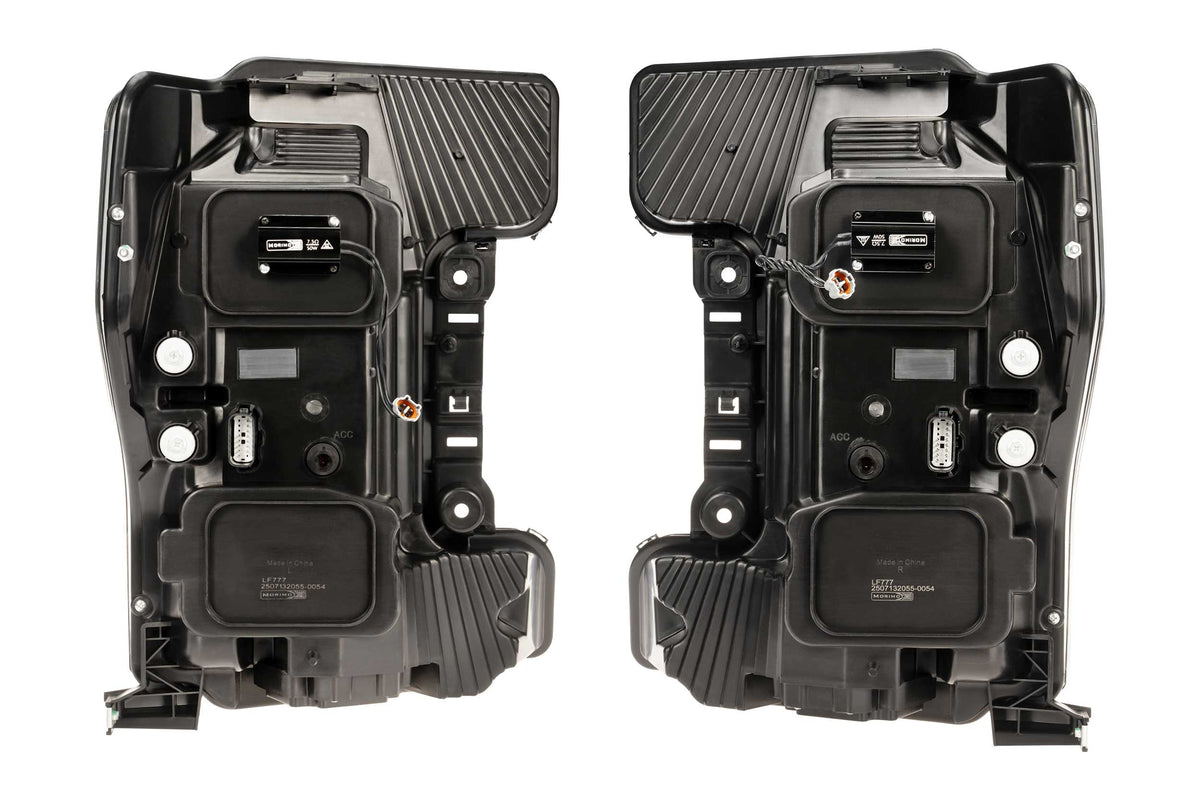 Morimoto - XRGB LED Headlights: 17-19 Ford Super Duty (Set) - LF777