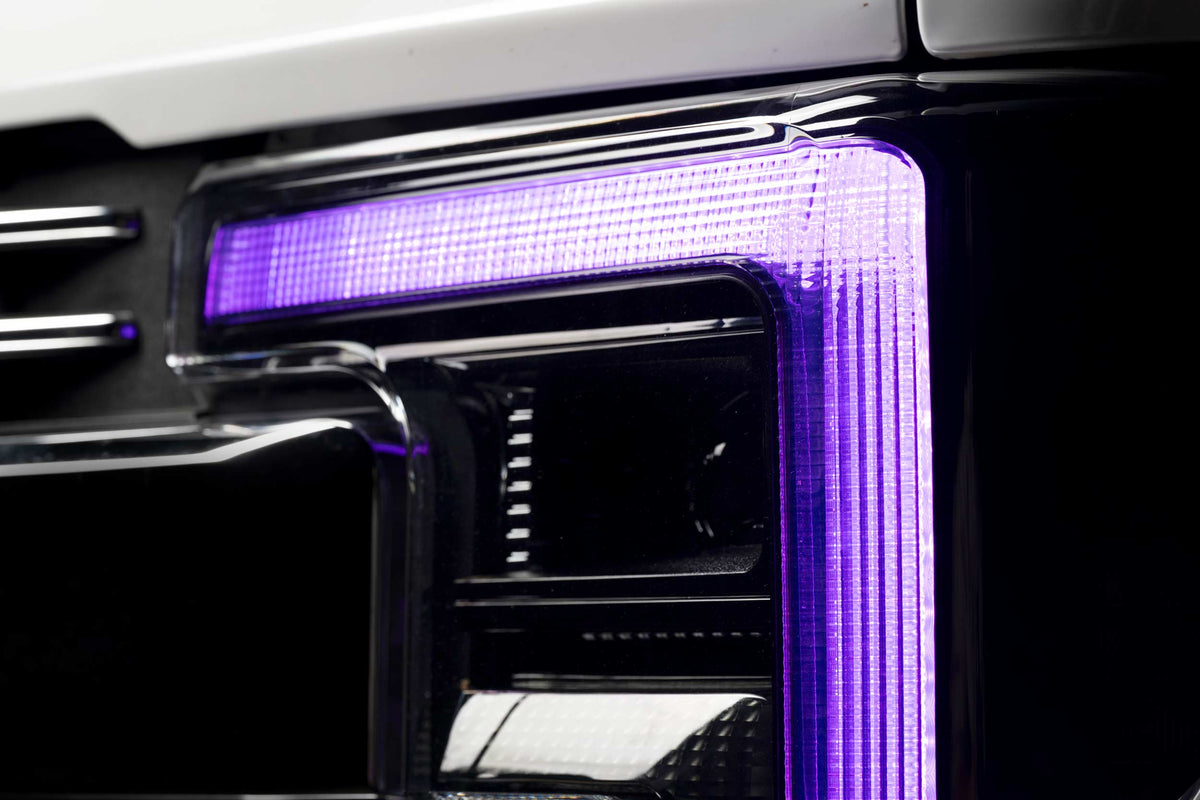 Morimoto - XRGB LED Headlights: 17-19 Ford Super Duty (Set) - LF777