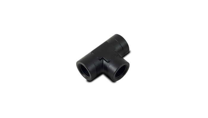 Vibrant 1/4in NPT Female Pipe Tee Adapter - 10861