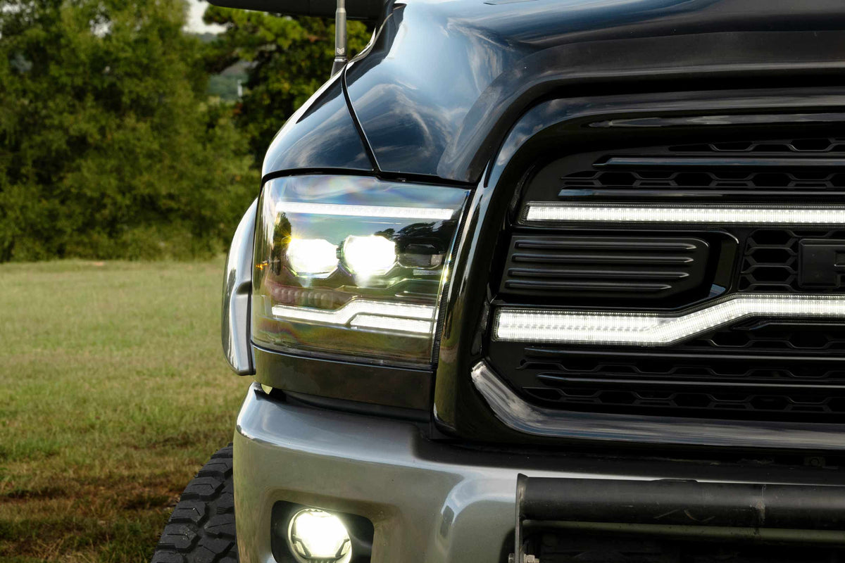 Morimoto - XRGB Evo Headlights: 09-18 Dodge Ram (Set) - LF2-520Y