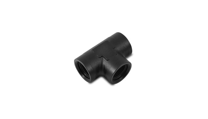 Vibrant -6AN 938 Female Tee Adapter - Aluminum - 10872