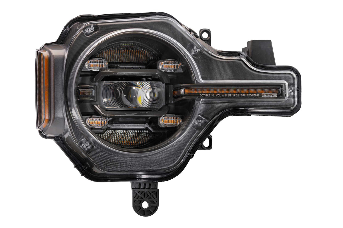 Morimoto - XB LED Headlights: Ford Bronco (21+) (Pair / Amber DRL) - LF497-A