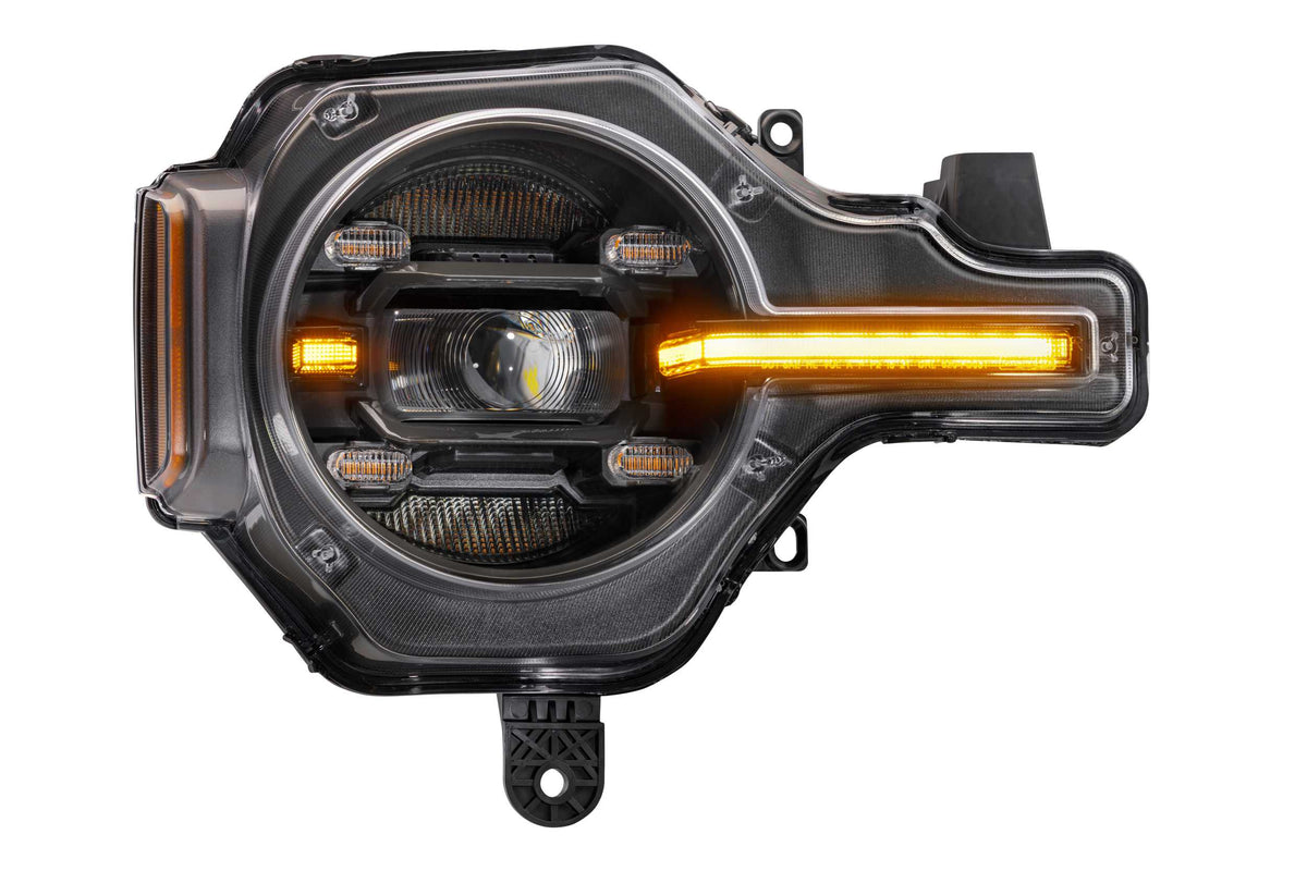 Morimoto - XB LED Headlights: Ford Bronco (21+) (Pair / Amber DRL) - LF497-A