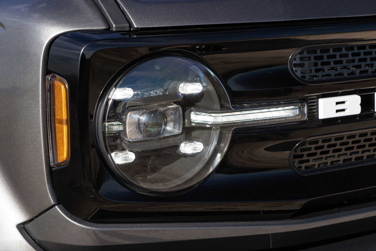 Morimoto - XB LED Headlights: Ford Bronco (21+) (Pair / White DRL) - LF497