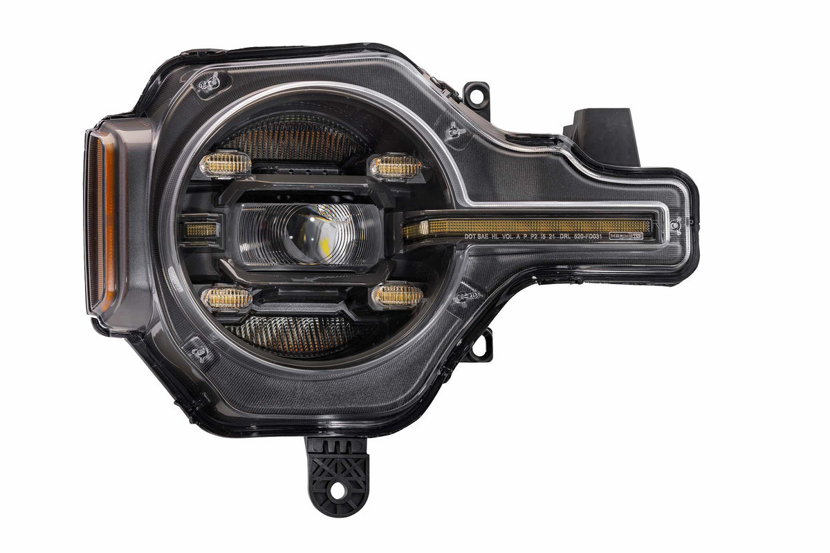 Morimoto - XB LED Headlights: Ford Bronco (21+) (Pair / White DRL) - LF497