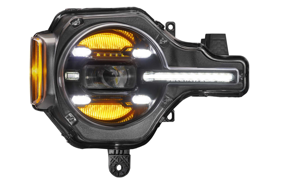 Morimoto - XB LED Headlights: Ford Bronco (21+) (Pair / White DRL) - LF497