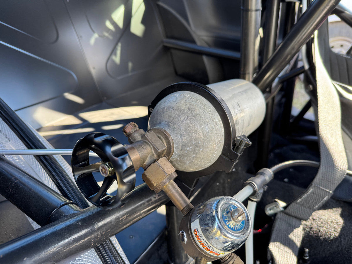 UPR - Billet Nitrous & CO2 Bottle Valve Handle Knob Hand Wheel 5lb 10lb 15lb 2.5lb - 1090-01 by UPR Products - detail view