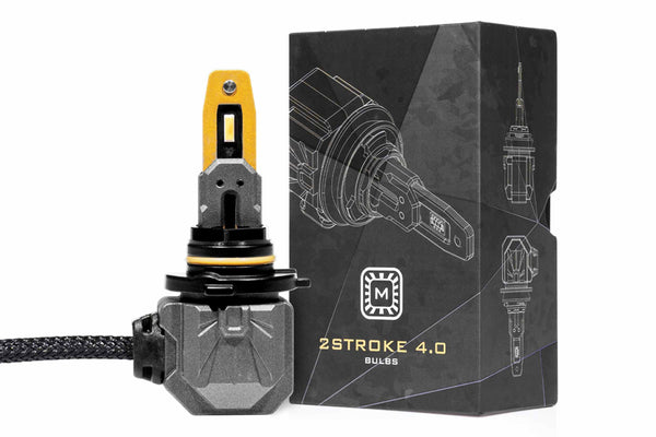 Morimoto - 9005/H10: Morimoto 2Stroke 4.0 LED Bulb (Yellow) (Each) - LED2035-Y