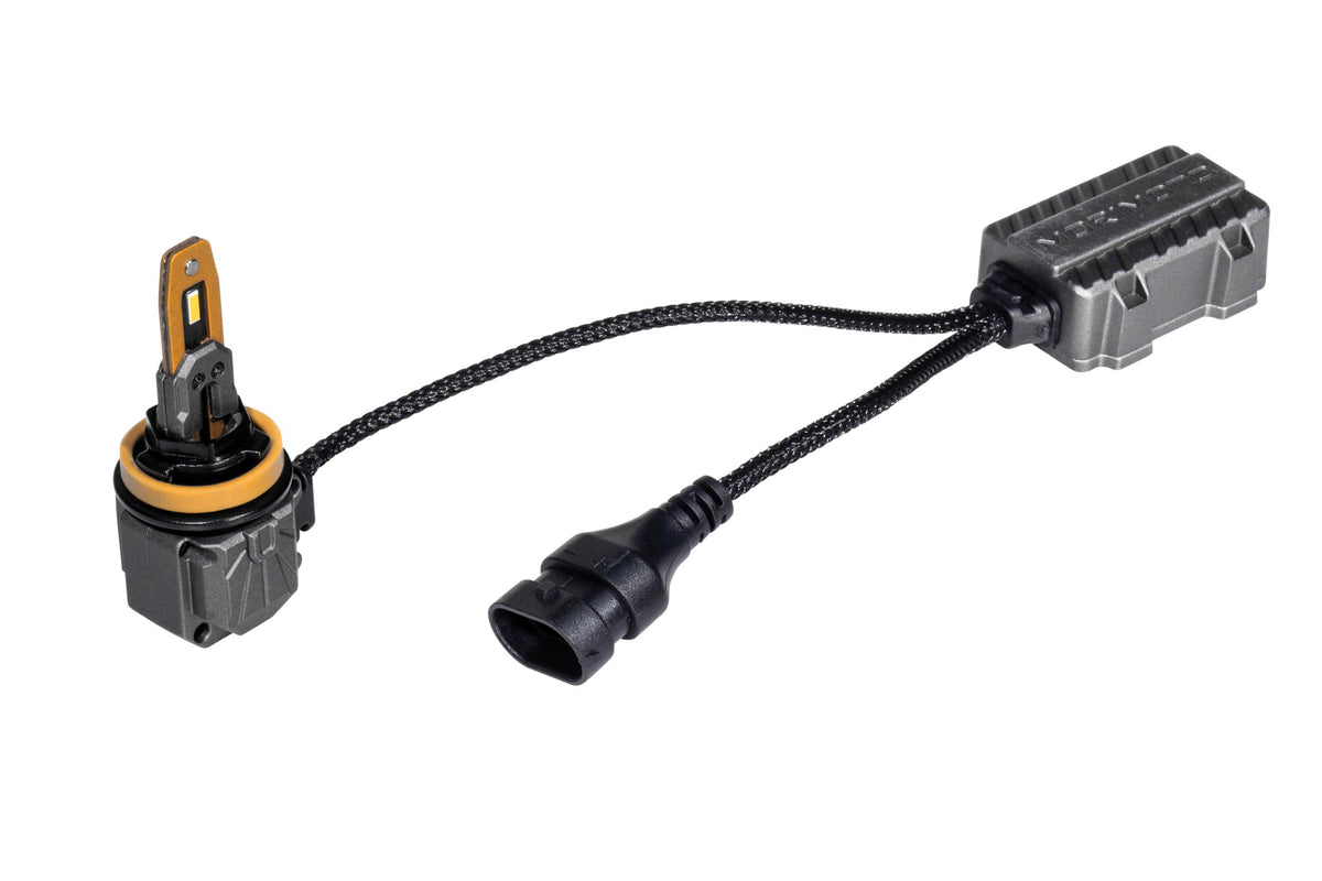 Morimoto - H11/H9/H8: Morimoto 2Stroke 4.0 LED Bulb (Yellow) (Each) - LED2020-Y