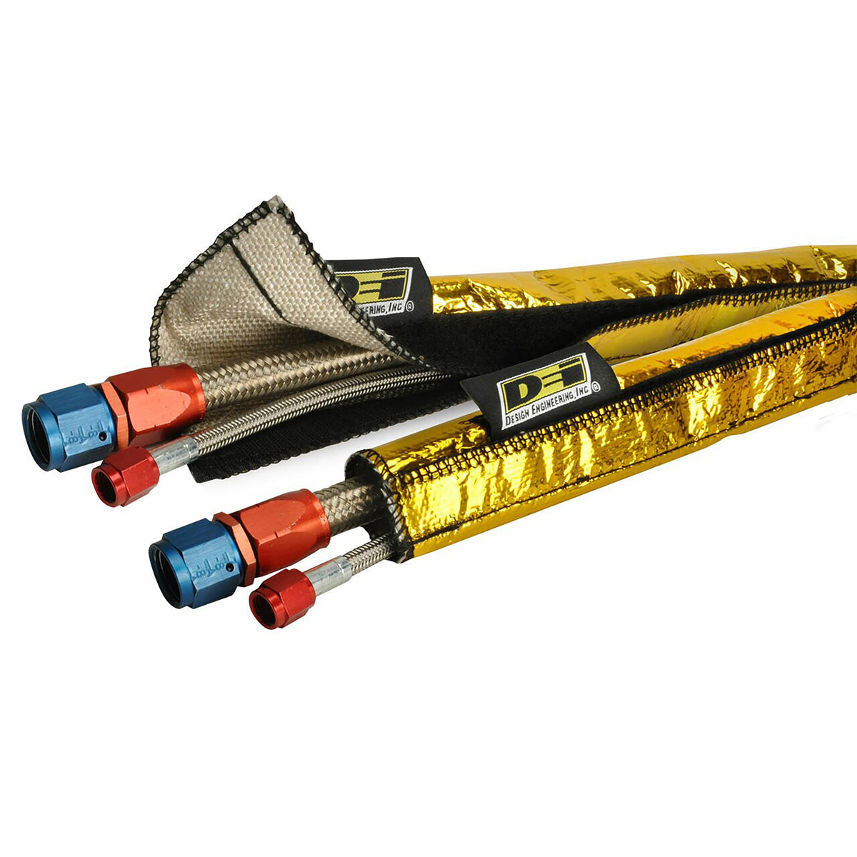DEI Heat Shroud Gold 2in to 2.5in x 36in - 10924 by DEI - front view
