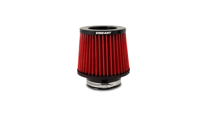 Vibrant The Classic Performance Air Filter (5.25in O.D. Cone x 5in Tall x 3.5in inlet I.D.) - 10924