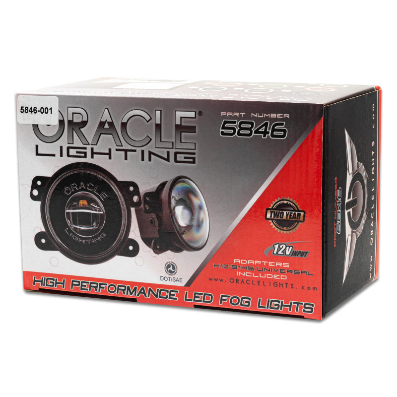 Oracle Jeep Wrangler JK/JL/JT High Performance W LED Fog Lights SEE WARRANTY - 5846-504