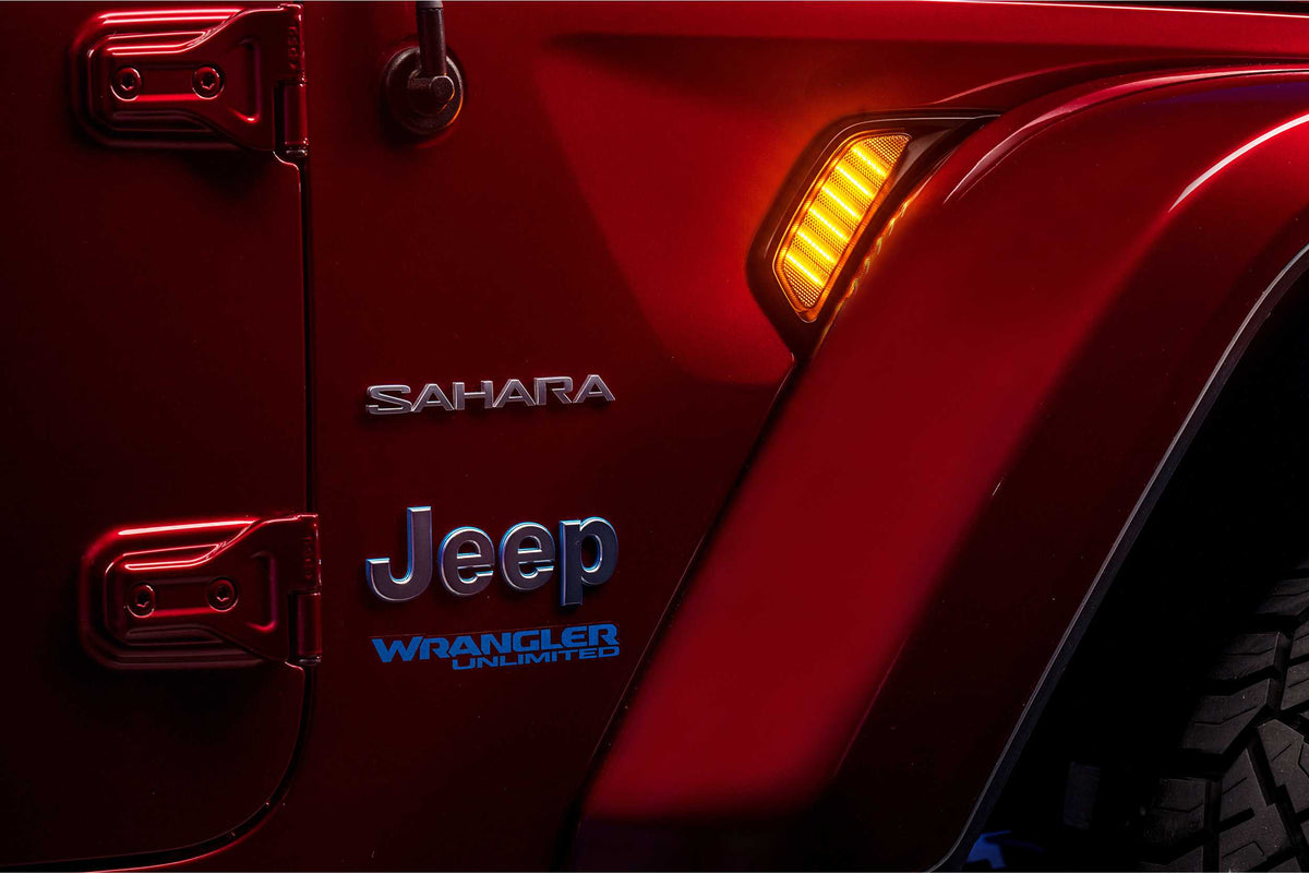 Morimoto - XB LED Side Markers: Jeep JL / JT (18+ / Side Vent / Set) - LF210447