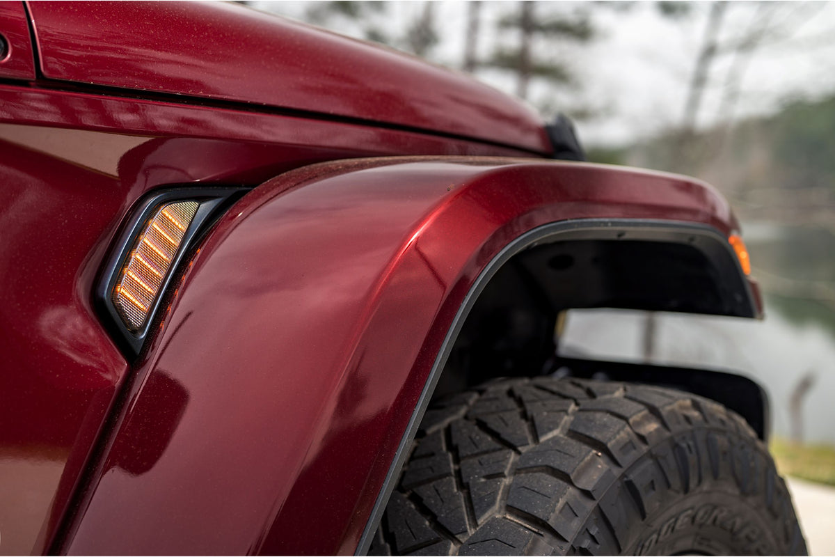 Morimoto - XB LED Side Markers: Jeep JL / JT (18+ / Side Vent / Set) - LF210447