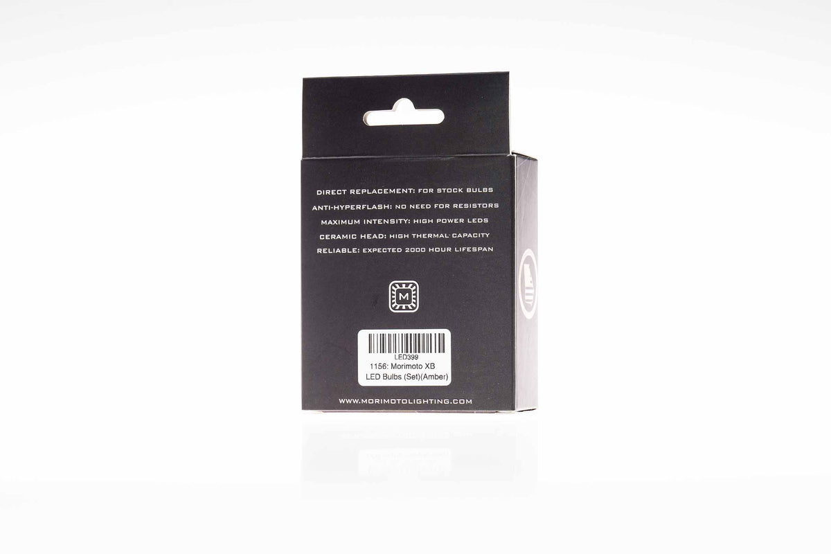 Morimoto - 1156: XB LED Bulbs (Amber / Set) - LED399