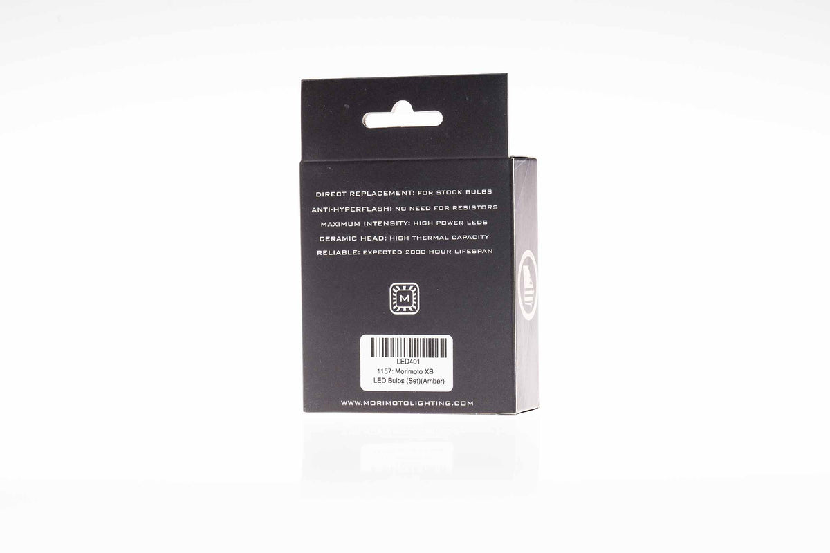 Morimoto - 1157: XB LED Bulbs (Amber / Set) - LED401