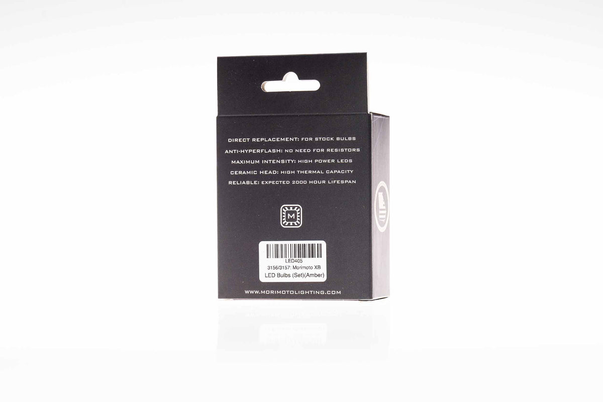 Morimoto - 3156/3157: XB LED Bulbs (Amber / Set) - LED405