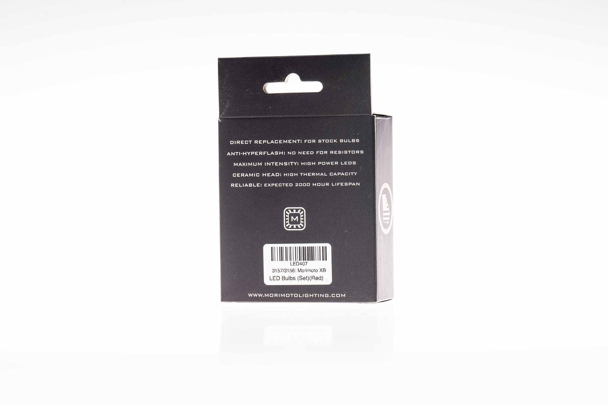 Morimoto - 3156/3157: XB LED Bulbs (Red / Set) - LED407