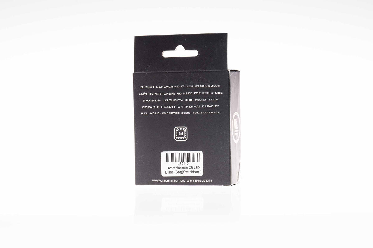 Morimoto - 4257: XB LED Bulbs (Switchback / Set) - LED410