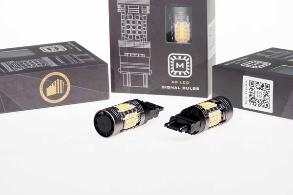 Morimoto - 4257: XB LED Bulbs (Amber / Set) - LED417