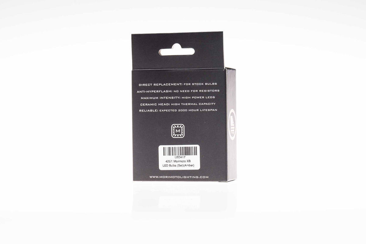 Morimoto - 4257: XB LED Bulbs (Amber / Set) - LED417