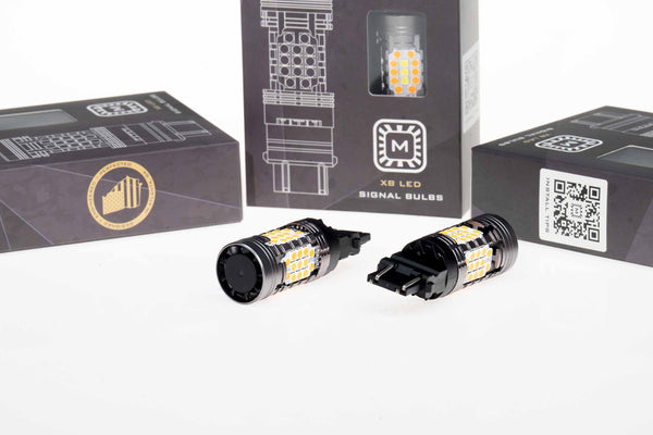 Morimoto - 7440/7443: XB LED Bulbs (Amber / Set) - LED411
