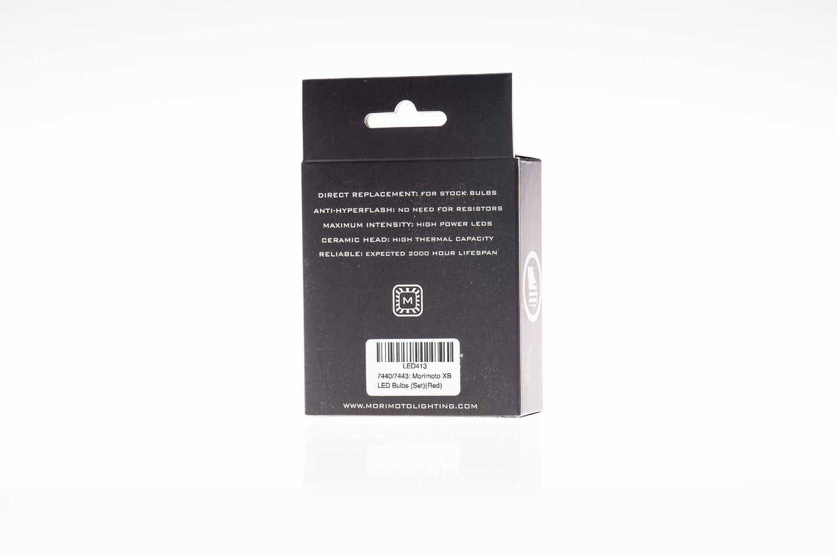 Morimoto - 7440/7443: XB LED Bulbs (Red / Set) - LED413
