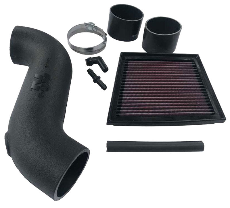 K&N 13-17 Ford Fiesta ST 1.6L (Will Not Fit US Models - Intl Only) F/I Performance Air Intake System - 57-0690 for 2014-2017 