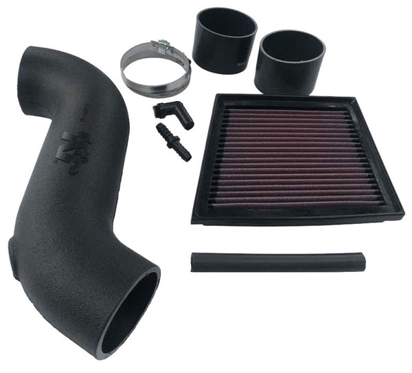 K&N 13-17 Ford Fiesta ST 1.6L (Will Not Fit US Models - Intl Only) F/I Performance Air Intake System - 57-0690 for 2014-2017 