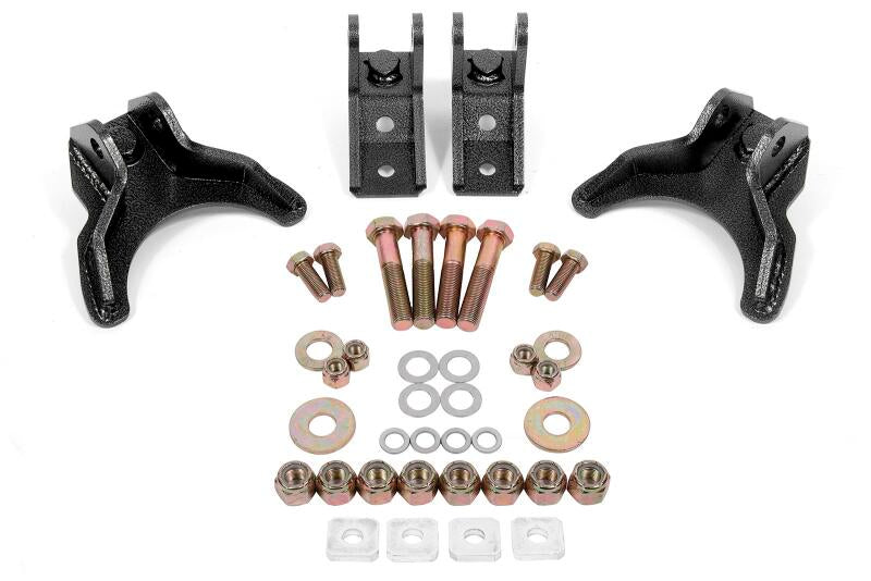 BMR 82-02 3rd Gen F-Body Coilover Conversion Kit Rear Non-Adj Shock Mount w/o CAB - Black Hammertone - CCK341H by BMR Suspens