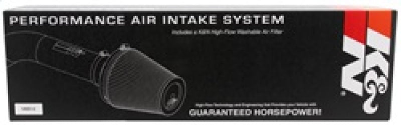 K&N 11-12 Ford F-150 6.2L V8 Performance Intake Kit - 57-2584 for 2011-2012 Ford F 150 - installed view