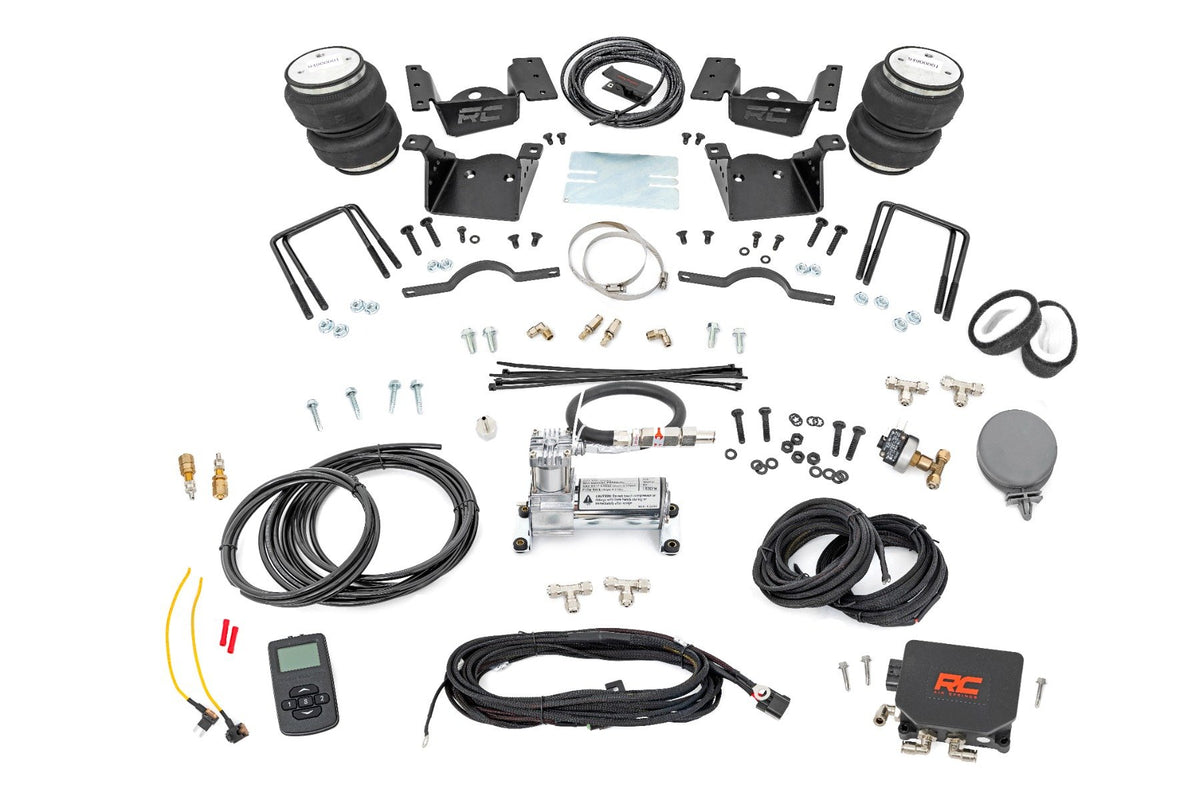 Air Spring Kit w/compressor | Wireless Controller | 0-7.5&quot; Lift | Chevy/GMC 2500HD/3500HD (11-19)