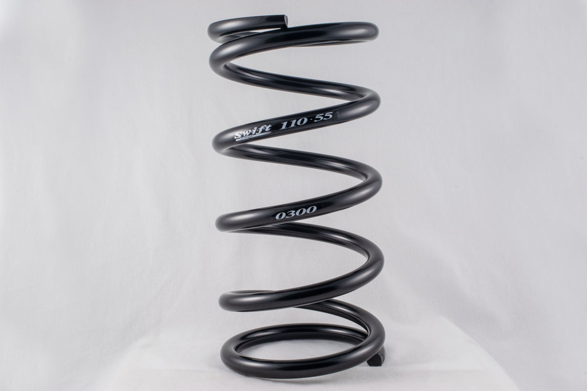 Swift Springs Standard Conventional Front Spring - 11" Length | 5.5" OD | 300lbs/inch