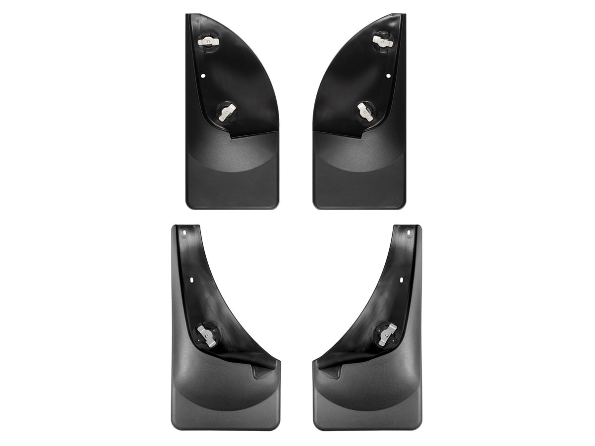 Weathertech - MudFlap No-Drill DigitalFit® MudFlap Kit - Black 99-07 Ford F-250 / 99-07 Ford F-350 - 110001-120001