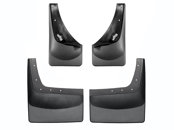 Weathertech - MudFlap No-Drill DigitalFit® MudFlap Kit - Black 01-07 Ford F-350 / 01-04 Ford F-550-Super-Duty - 110001-1