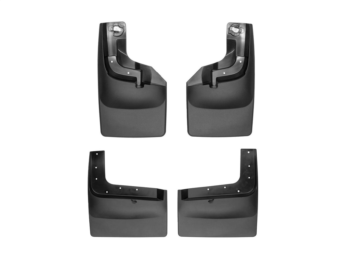 Weathertech - MudFlap No-Drill DigitalFit® MudFlap Kit - Black 04-14 F 150 - 110002-120002