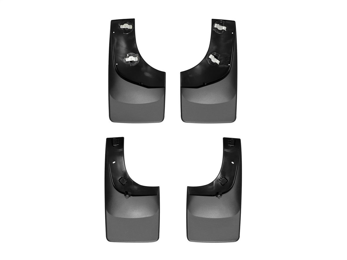 Weathertech - MudFlap No-Drill DigitalFit® MudFlap Kit - Black 04-14 Ford F-150 - 110003-120003