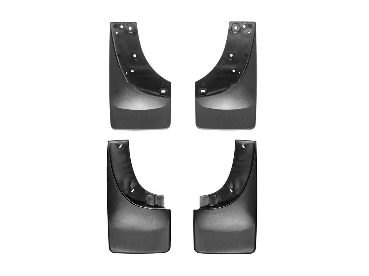 Weathertech - MudFlap No-Drill DigitalFit® MudFlap Kit - Black - 110005-120005