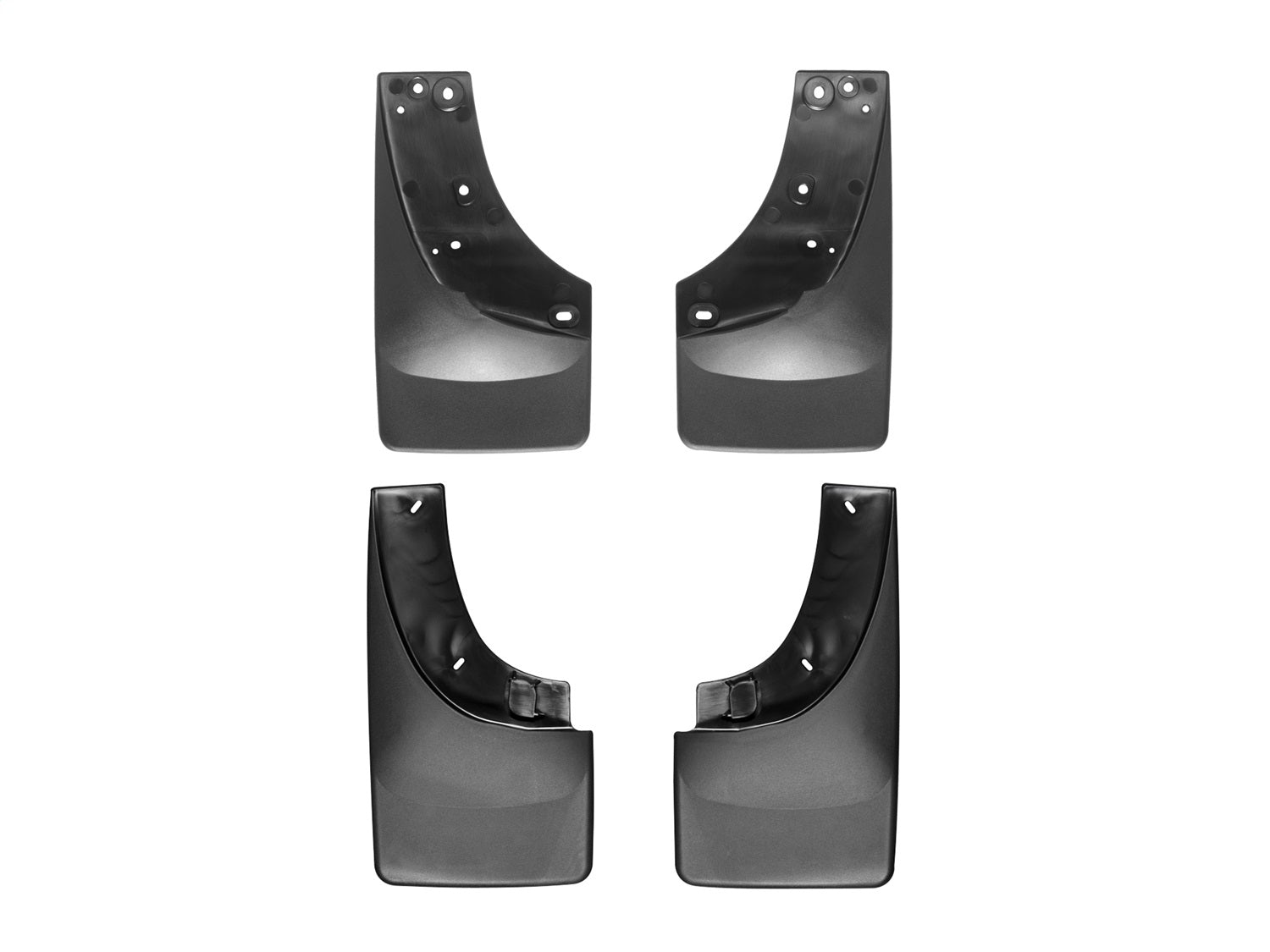Weathertech - MudFlap No-Drill DigitalFit® MudFlap Kit - Black 00-06 Chevrolet Tahoe / 00-06 GMC Yukon - 110005-120013