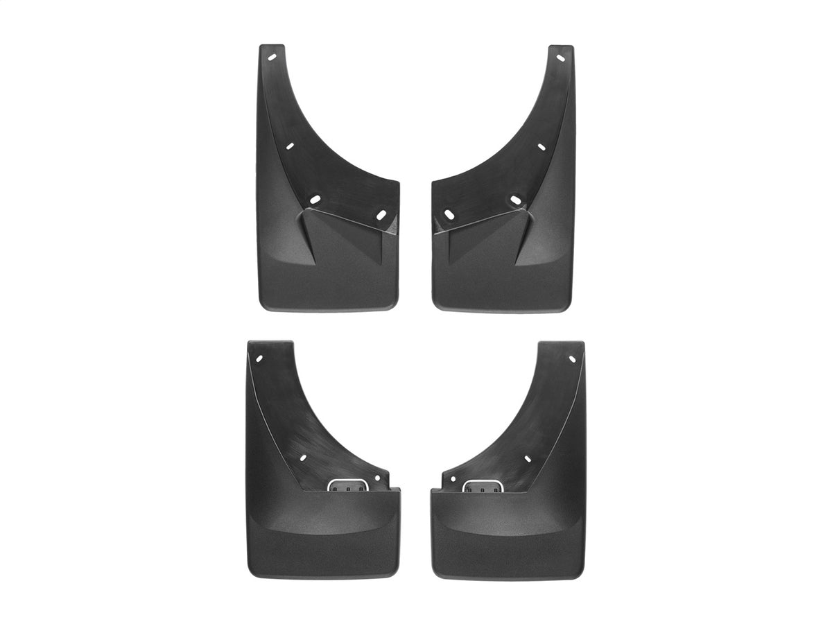 Weathertech - MudFlap No-Drill DigitalFit® MudFlap Kit - Black - 110008-120004