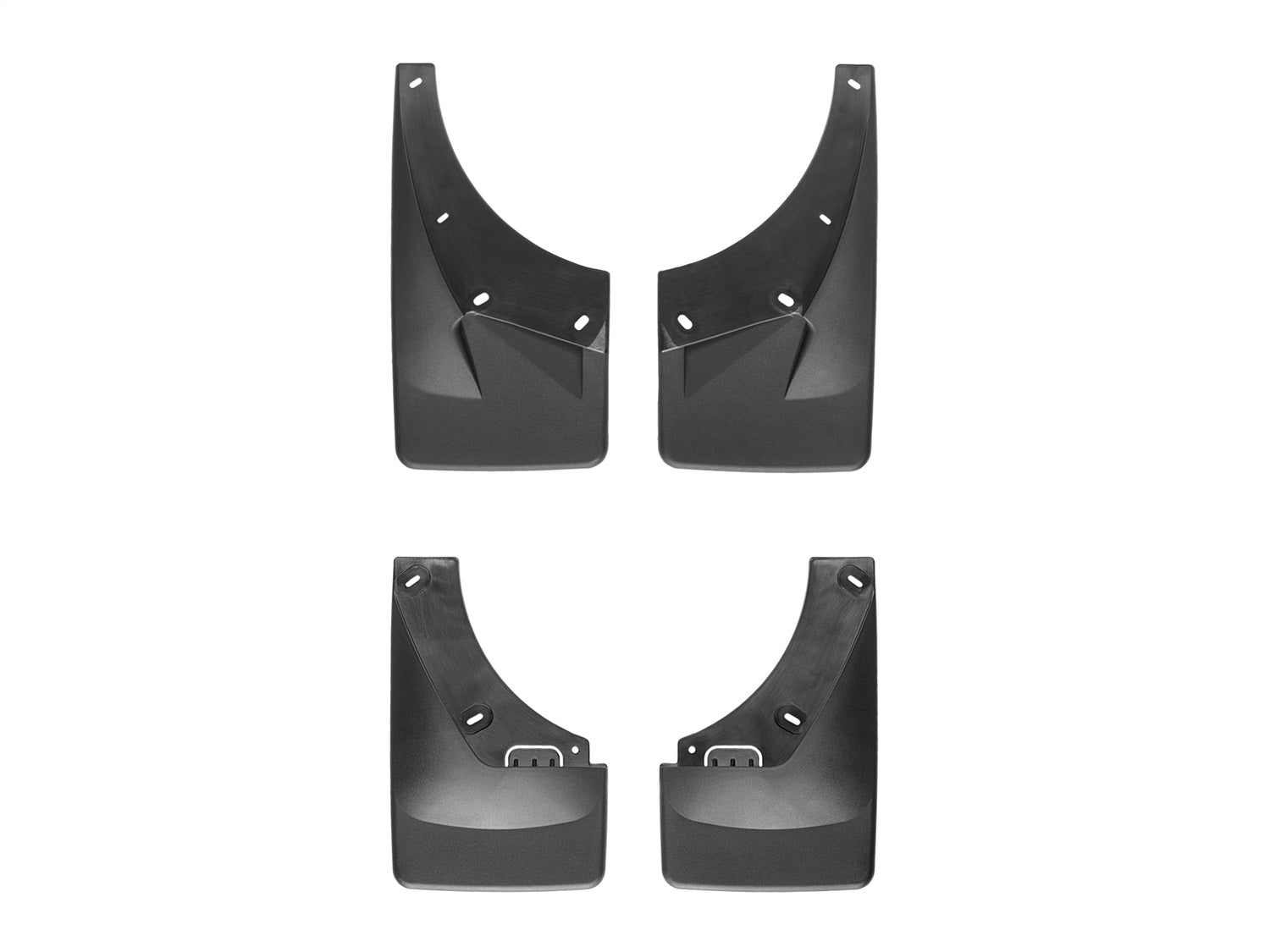 Weathertech - MudFlap No-Drill DigitalFit® MudFlap Kit - Black for Escalade / Suburban-1500 / Tahoe / Yukon - 110008-120