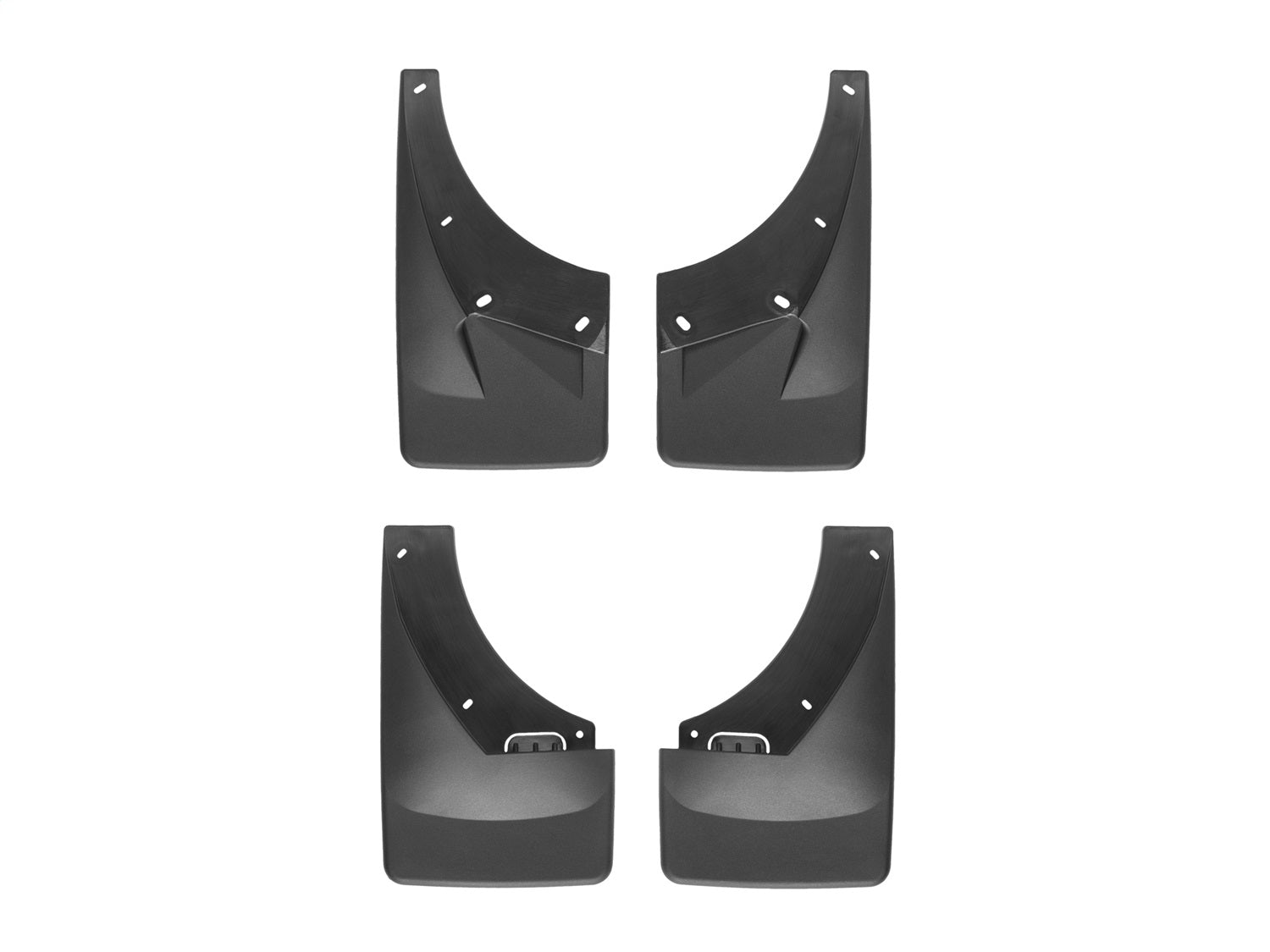 Weathertech - MudFlap No-Drill DigitalFit® MudFlap Kit - Black 07-14 Chevrolet Tahoe / 07-14 GMC Yukon - 110008-120015