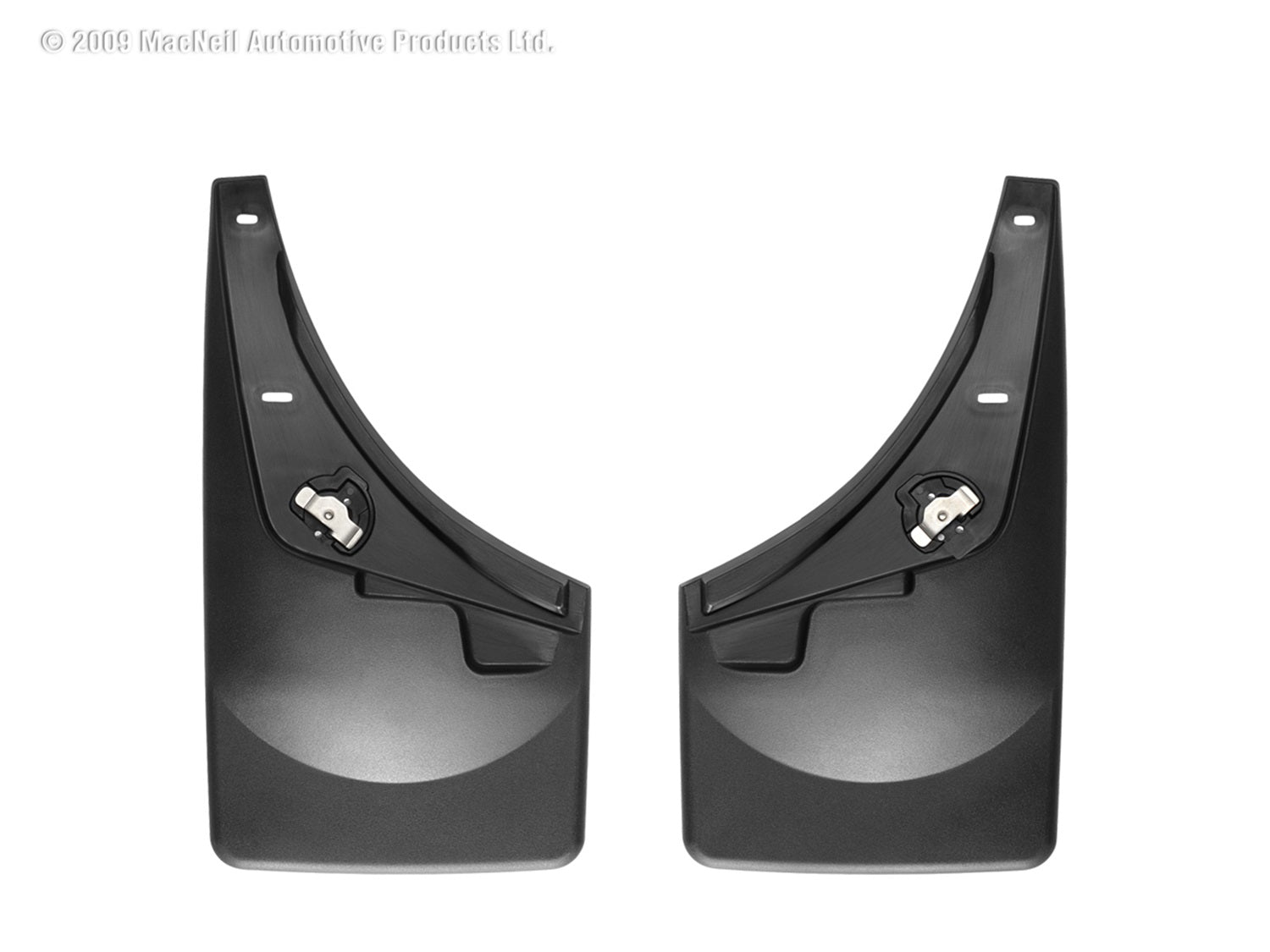 Weathertech - MudFlap No-Drill DigitalFit® - Black 08-10 Ford F-250 / 08-10 Ford F-350 / 08-10 Ford F-450-Super-Duty - 1