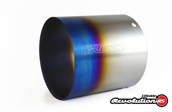 GReddy - Optional Revolution RS Titanium Tip(s) 105mm Dia. - 11002111
