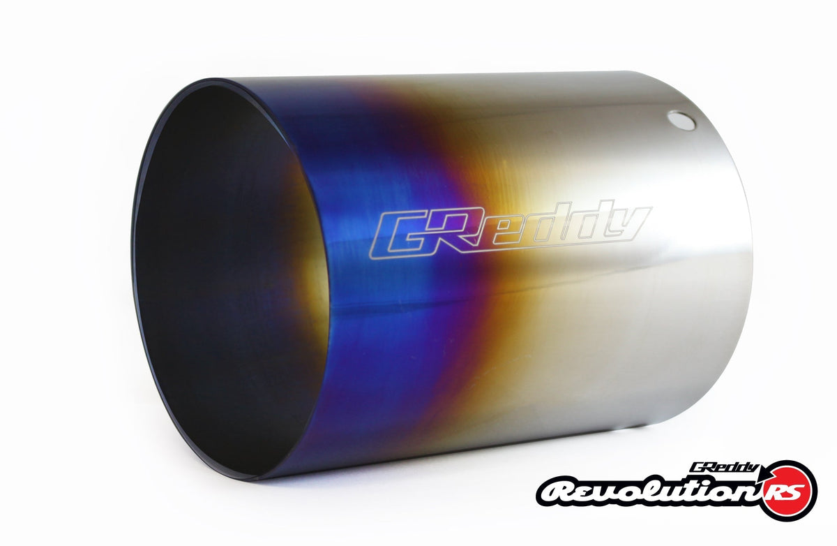 GReddy - Optional Revolution RS Titanium Tip(s) 105mm Dia. - 11002111