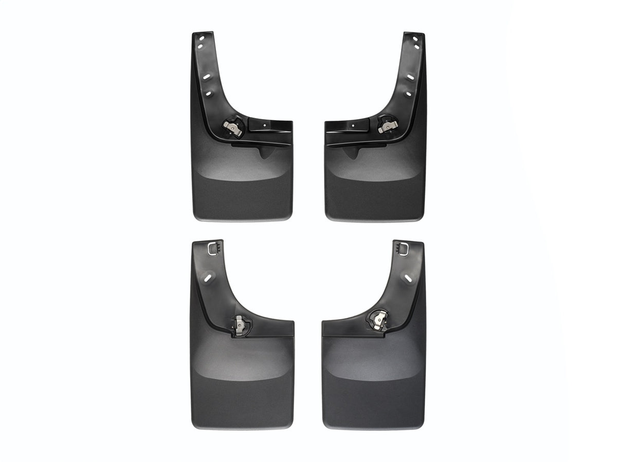 Weathertech - MudFlap No-Drill DigitalFit® MudFlap Kit - Black 08-10 Ford F-250 / 08-10 Ford F-350 - 110012-120008