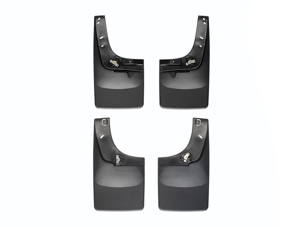 Weathertech - MudFlap No-Drill DigitalFit® MudFlap Kit - Black 08-10 Ford F-250 / 08-10 Ford F-350 - 110012-120008