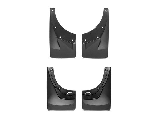 Weathertech - MudFlap No-Drill DigitalFit® MudFlap Kit - Black 07-14 Chevrolet Tahoe - 110013-120014