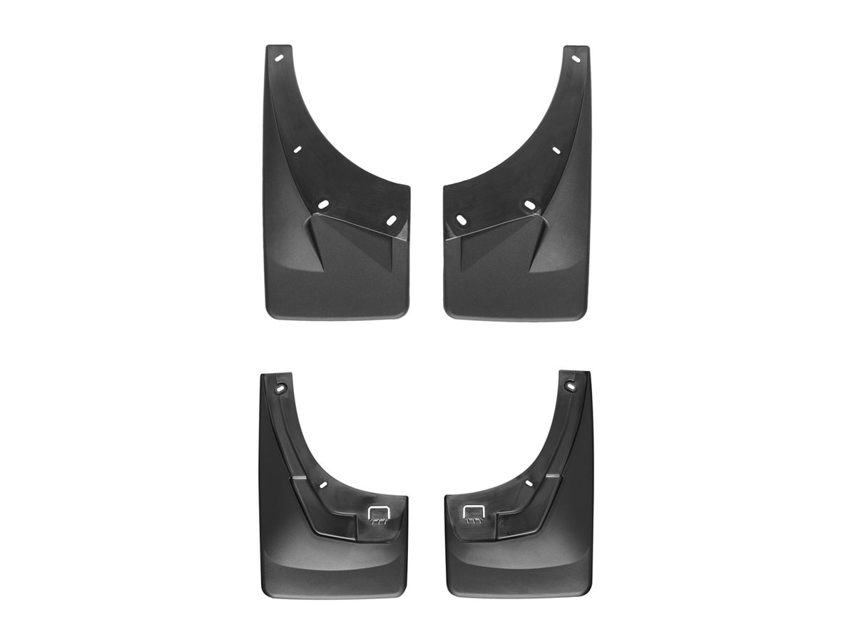 Weathertech - MudFlap No-Drill DigitalFit® MudFlap Kit - Black 07-14 Chevrolet Suburban-1500 / 07-13 Chevrolet Suburban-
